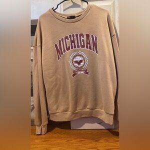 Michigan sweatshirt